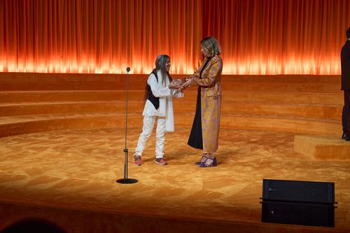 import:Noticias/Golden Award Art Basel Cecilia Vicuña/CV Award Acceptance image 12 hr.jpg